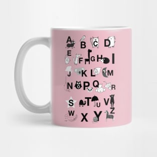 ABC Pink Mug
